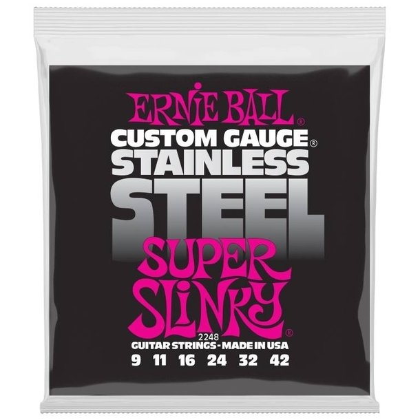 Ernie Ball 2248 Stainless Steel Super Slinky